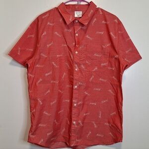 Budweiser Logo Button Down Shirt